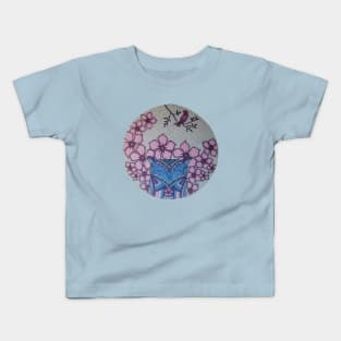 Owl art Kids T-Shirt